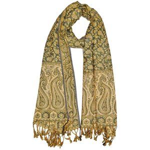 Reversible Scarf Patola Paisley Garden Scarf